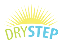 dry step carpet care and duct cleaning logo